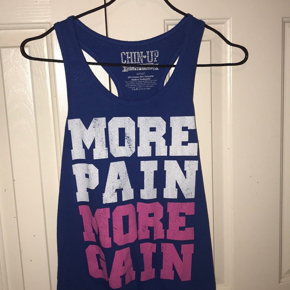 Exercise tank top